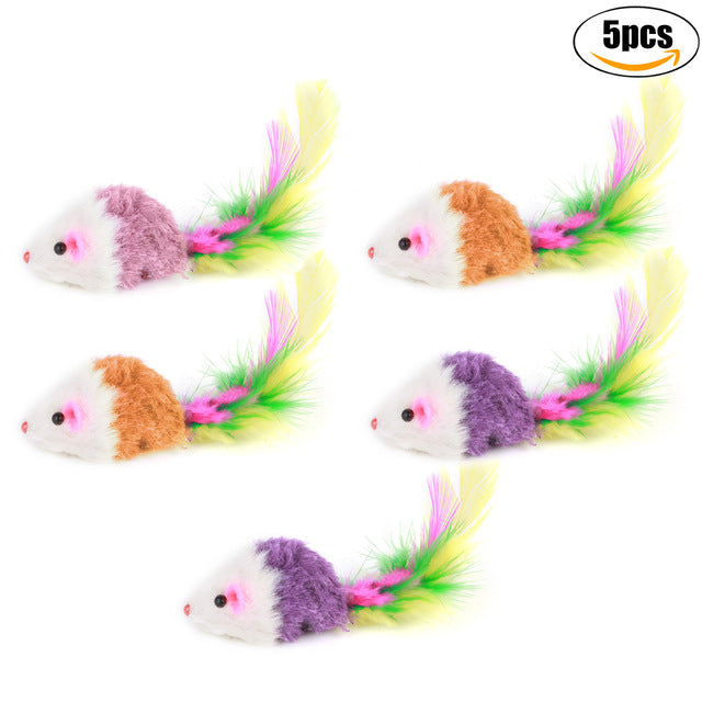 5 Pieces Creative Spiky Sensory Balls Cat Toy