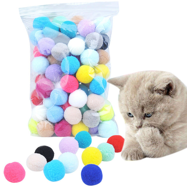 Stretch Plush Ball 0.98 inc Cat Ball Toy