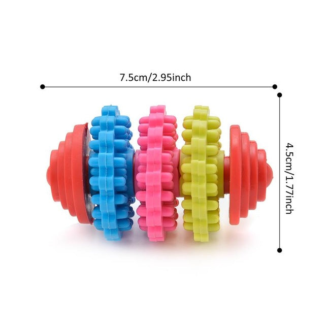 Puppy Dental Teeth Gums Bite-Resistant Colorful Natural Rubber Tooth Cleaning Tools For Dog