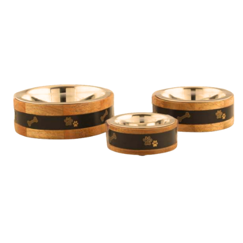 Wooden Sleeve With Black Paw