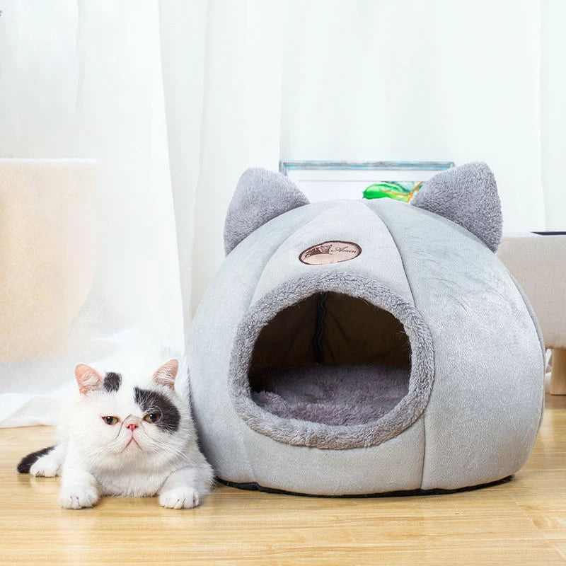 The Cozy and Stylish Cat Cave Bed for Pets