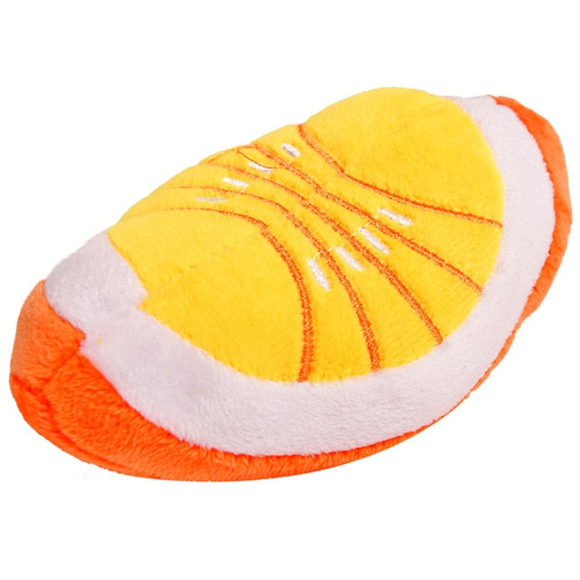 Cartoon Cute Bite Resistant Plush Squeaky Toy