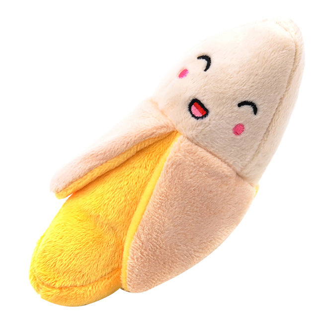 Cartoon Cute Bite Resistant Plush Squeaky Toy