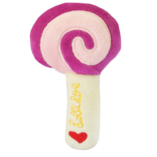 Mini Cartoon Plush Pet Toy