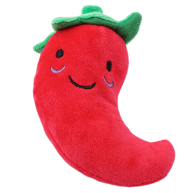 Cartoon Cute Bite Resistant Plush Squeaky Toy