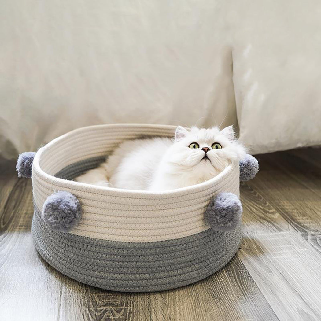Nordic Pure Cotton Pet House Bed