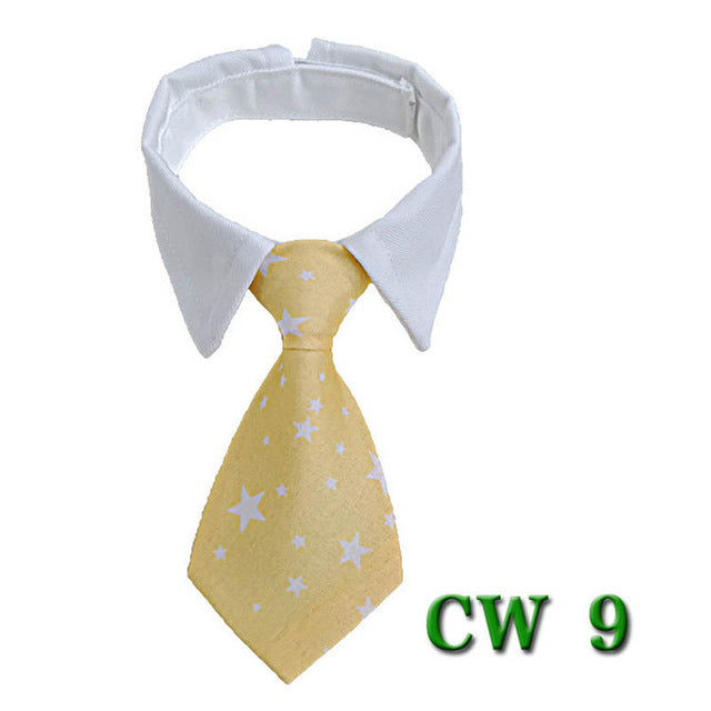 16 Styles Cat Adjustable Striped Tie for Small Medium Cat