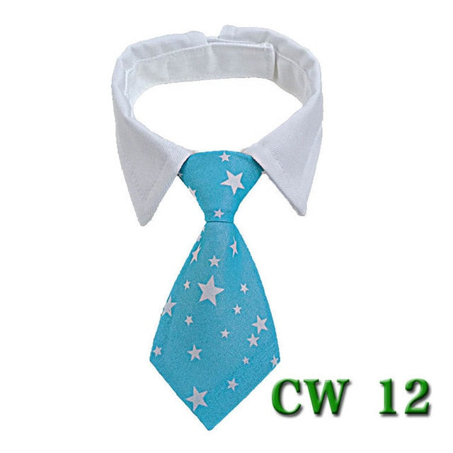 16 Styles Cat Adjustable Striped Tie for Small Medium Cat