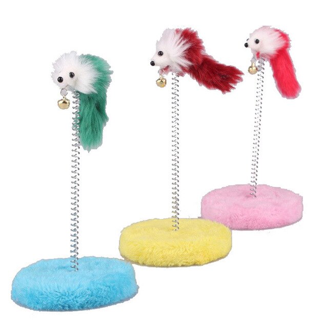 1 Pieces Interactive Suction Feather Wand Cat