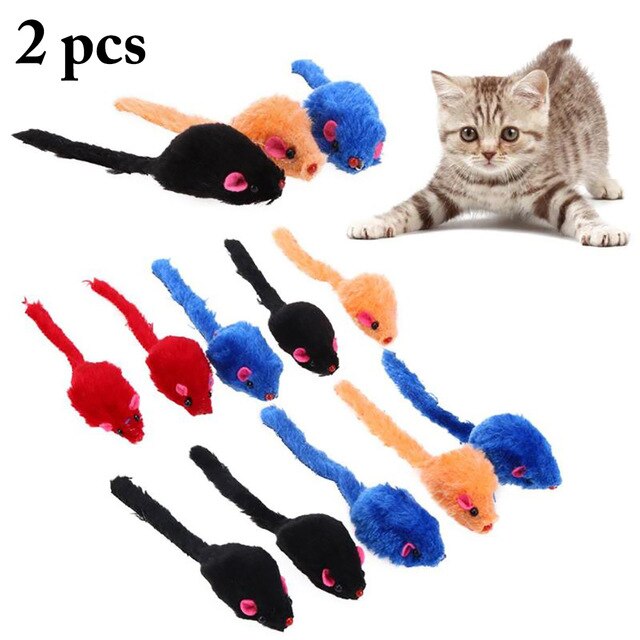 Realistic Sound Mice Toys For Cats