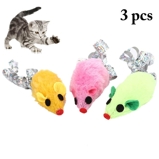 Realistic Sound Mice Toys For Cats