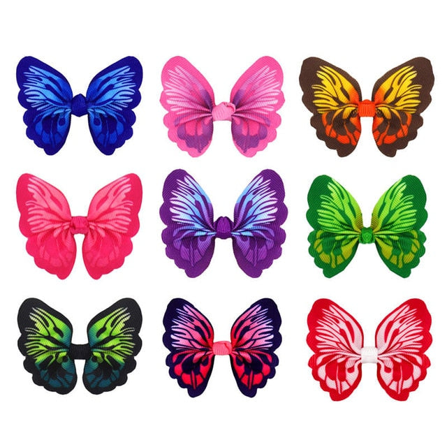 10 Pieces/Pack Pet Cat Hair Bows