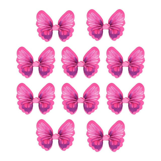 10 Pieces/Pack Pet Cat Hair Bows