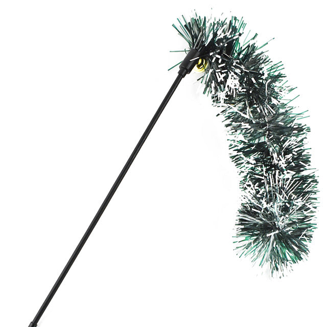 Creative Sequin Teaser Wand Cat Toy