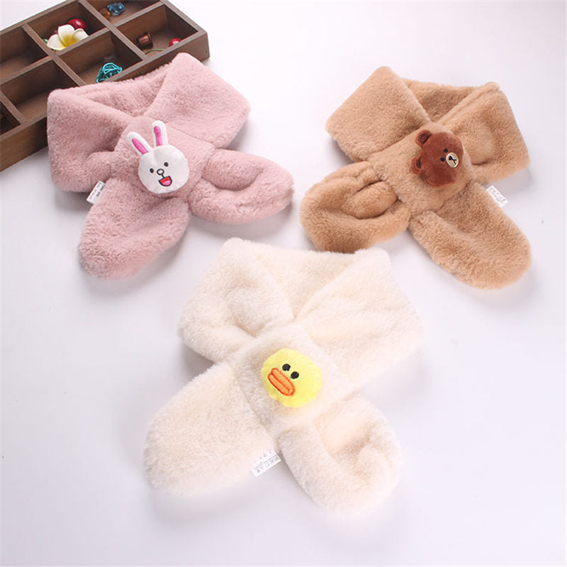 Cat Soft Warm Plush Scarf
