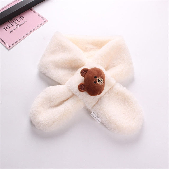 Cat Soft Warm Plush Scarf