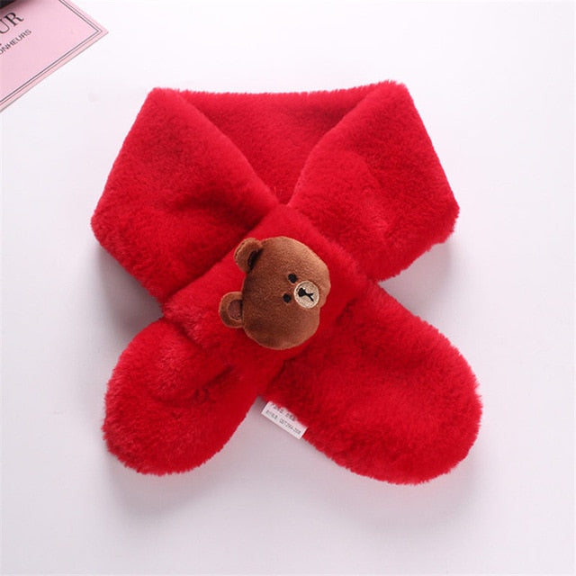 Cat Soft Warm Plush Scarf
