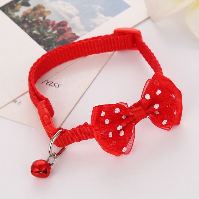 Puppy Adjustable Bowknot Necktie Cat Pet