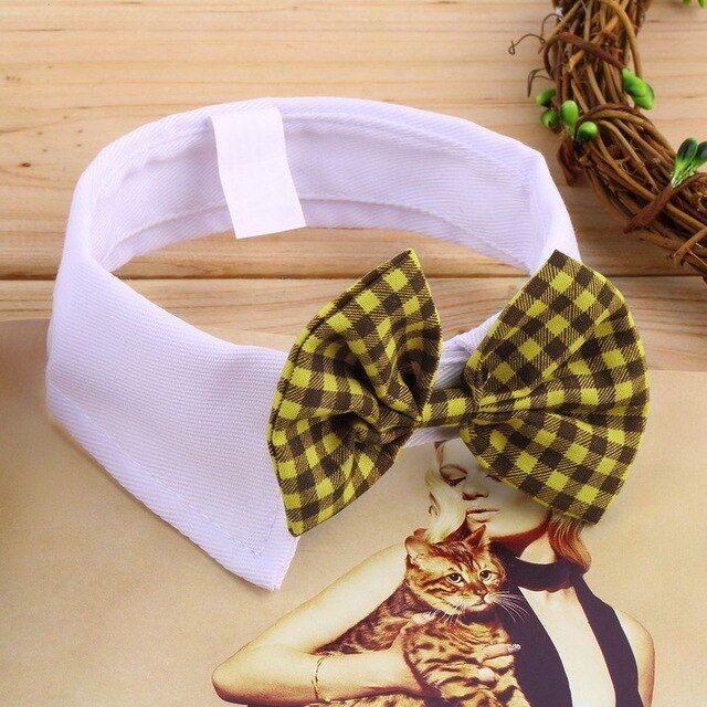 Puppy Adjustable Bowknot Necktie Cat Pet