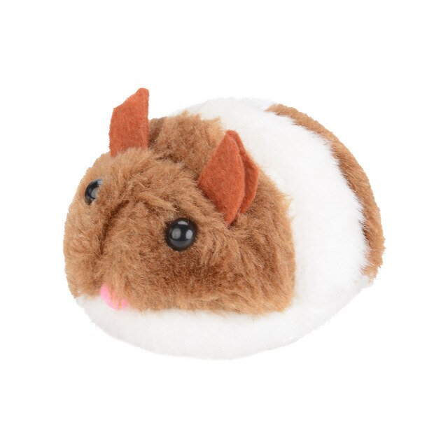 Creative Bite-Resistant Mice Shape Vibrating Moving Cat Interactive Toy