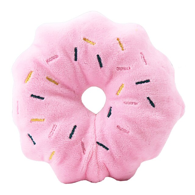 Plush Squeaky Bite-Resistant Dog Teething Toy