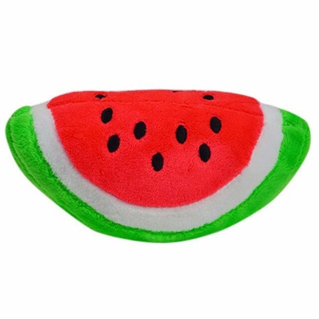 Plush Squeaky Bite-Resistant Dog Teething Toy
