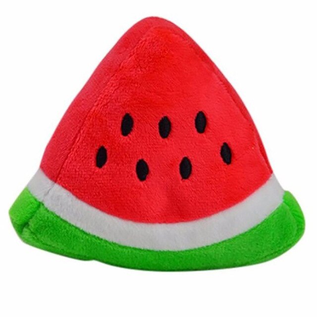 Plush Squeaky Bite-Resistant Dog Teething Toy