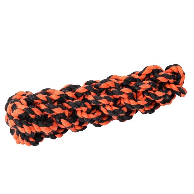 Rope Toy Weaving Duck Shape Bite-Resistant Dog Teething Toy