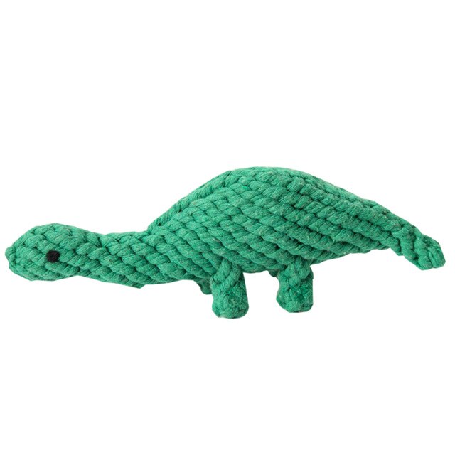 Rope Toy Weaving Duck Shape Bite-Resistant Dog Teething Toy
