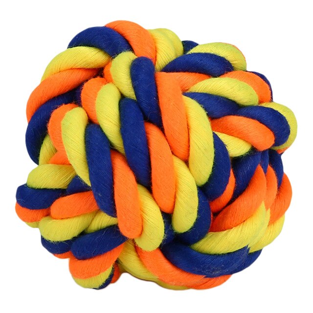 Rope Toy Weaving Duck Shape Bite-Resistant Dog Teething Toy