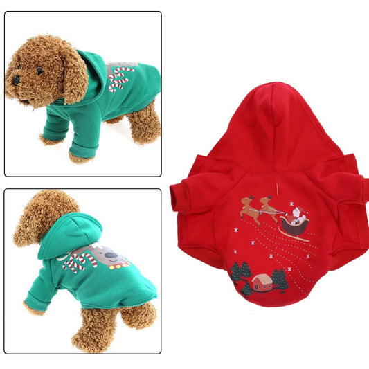 Halloween Pet Santa Costume