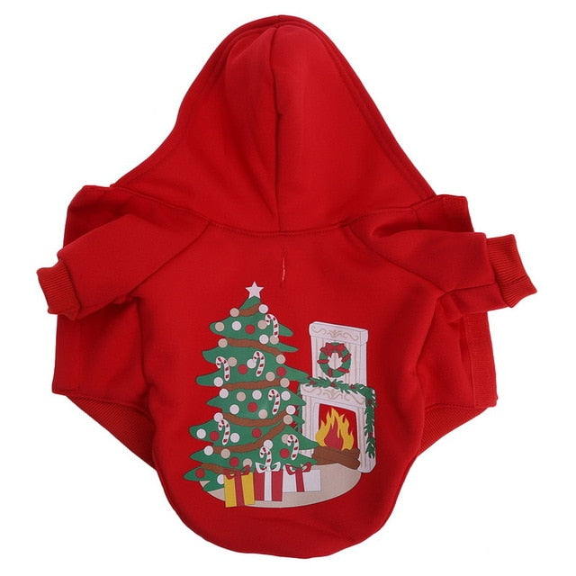 Halloween Pet Santa Costume