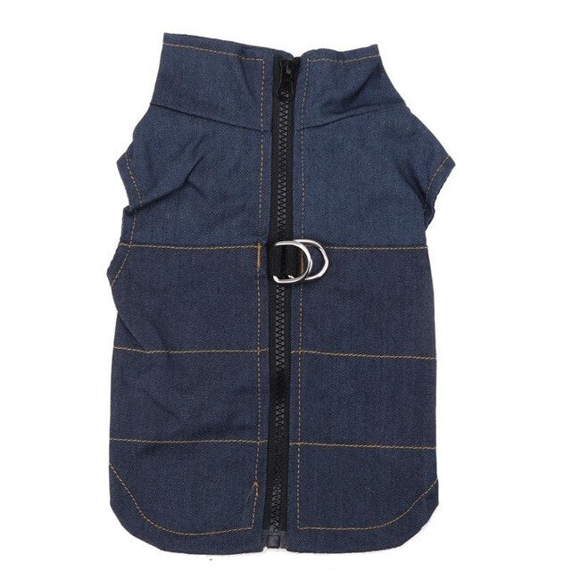 Dog Coat Jacket With Zipper