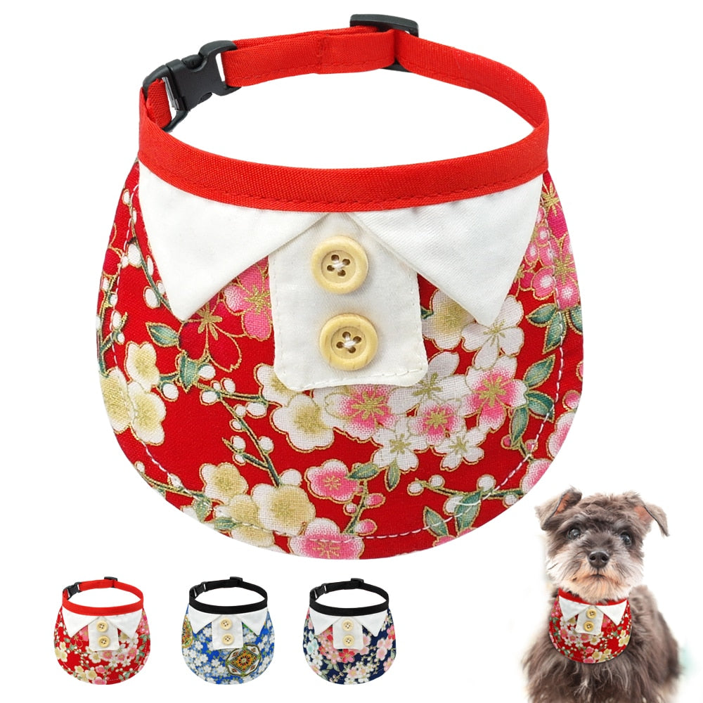 Chihuahua Dogs Bandana Bib Collar Print