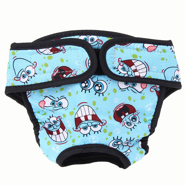 Dog Physiological Washable Female Dog Shorts