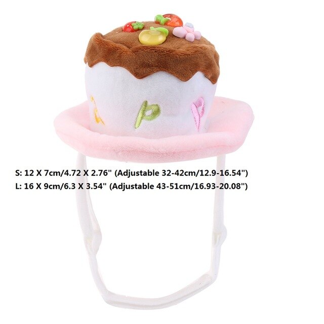 34-40 cm Adjustable Pet Birthday Party Antlers Hats