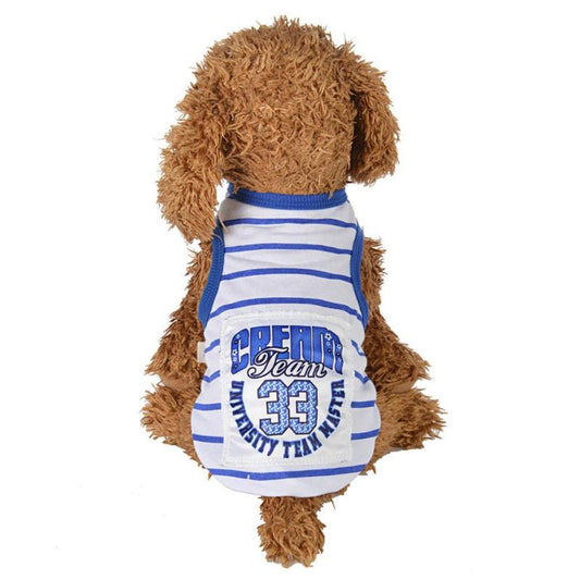 Small Dog Yorkshire Terrier T-shirt Breathable Pet Vest