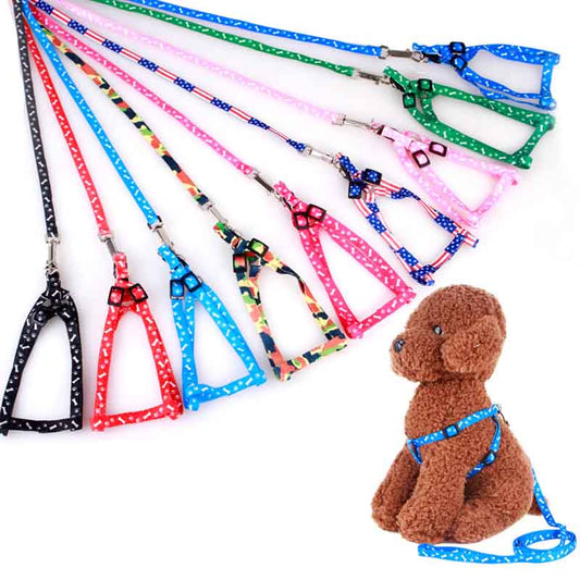 Cat&Dog Nylon Running Chest Back Traction Rope