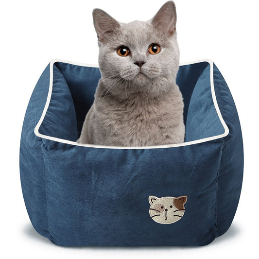 Warm Nest Soft Fleece Deep Sleep Windproof Pet Bed